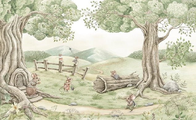 Sfondo della famiglia Baby Mouse