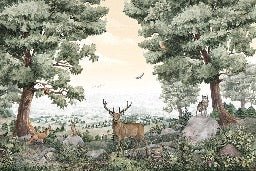 Carta da parati vita degli animali