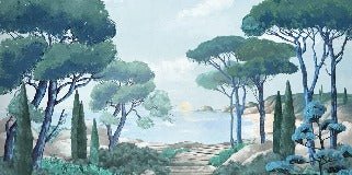 Carta da parati passeggiata nei torrenti