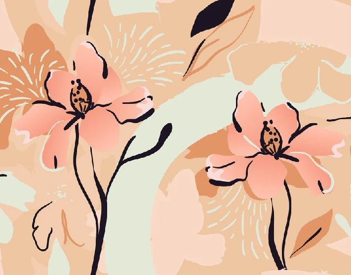 Yoga meditazione fiore carta da parati