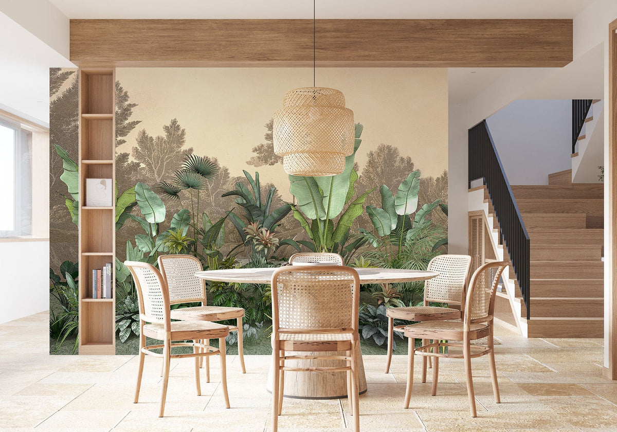 Carta da parati della giungla indonesiana