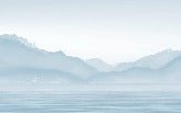 Carta da parati Annecy e il suo tranquillo lago