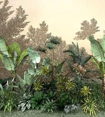 Carta da parati della giungla indonesiana