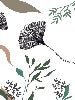 Carta da parati ginkgo artista floreale