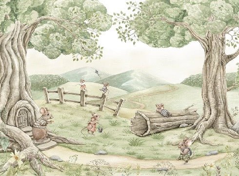 Sfondo della famiglia Baby Mouse