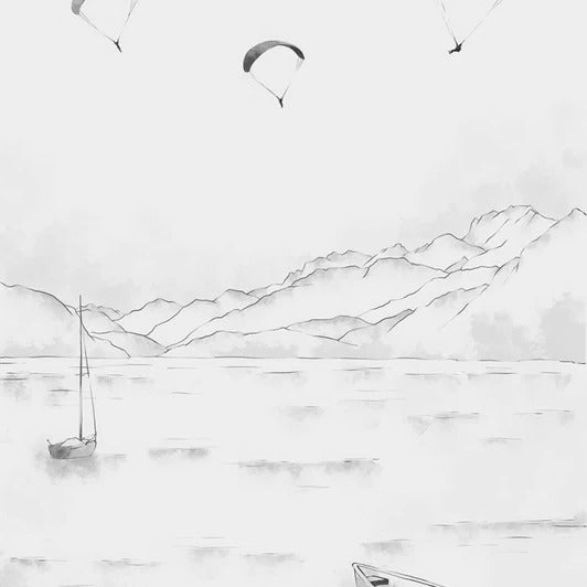 Annecy, picchi & arte carta da parati