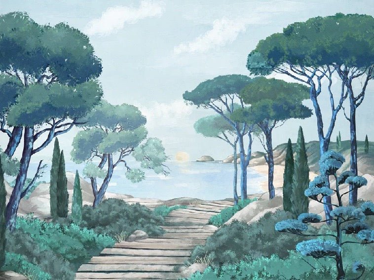 Carta da parati passeggiata nelle calanques