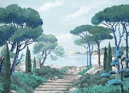 Carta da parati passeggiata nei torrenti