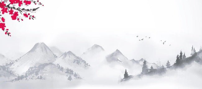 Carta da parati zen paesaggio minimalista