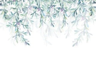 Carta da parati in stile vegetale e scandinavo