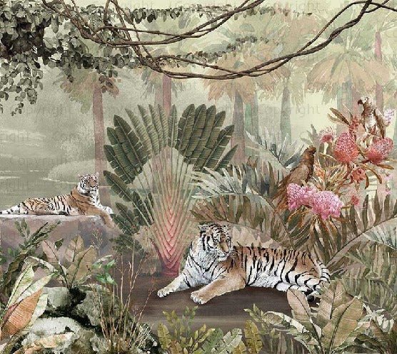 Sfondo Jungle & Tiger