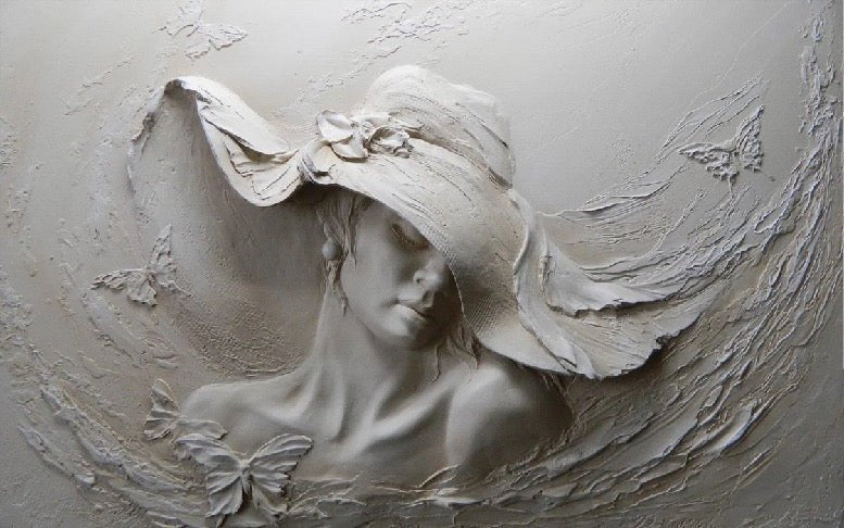 Donna Sculpt carta da parati
