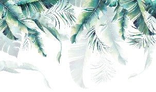 Carta da parati in stile Jungle e Scandinavo