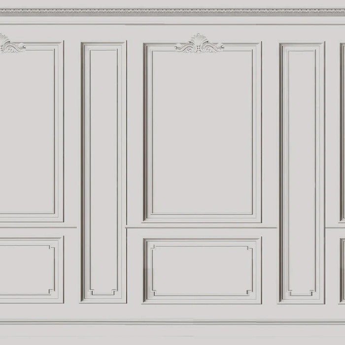 Carta da parati francese Haussmannian Grigio caldo