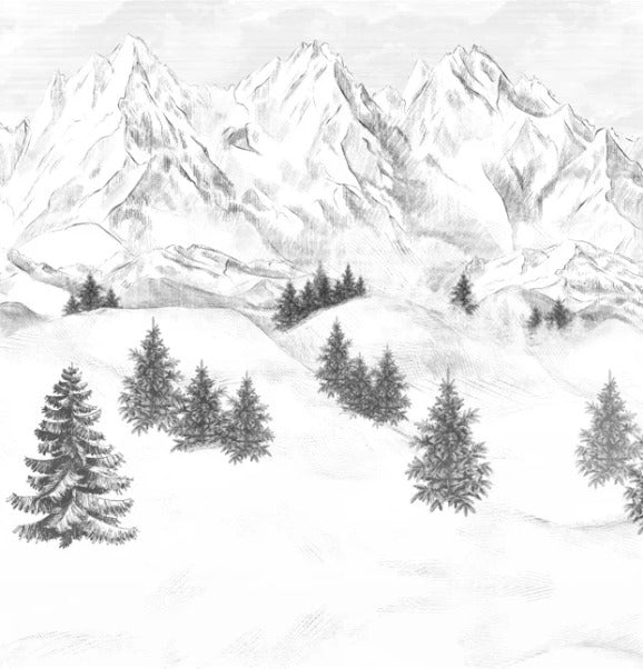 Carta da parati Aiguilles d'Arves