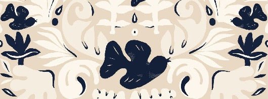 Carta da parati con rondini