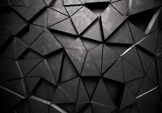 Carta da parati 3D Black Perspective