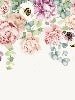 Papier peint jardin de fleurs, XXL, tendance