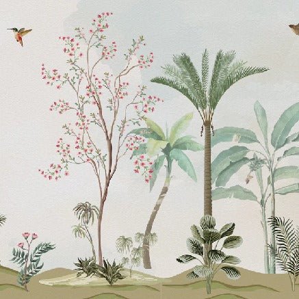 Carta da parati Chinoiserie jungle