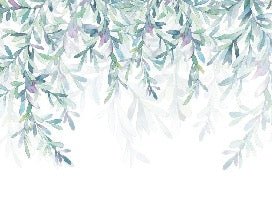 Carta da parati in stile vegetale e scandinavo