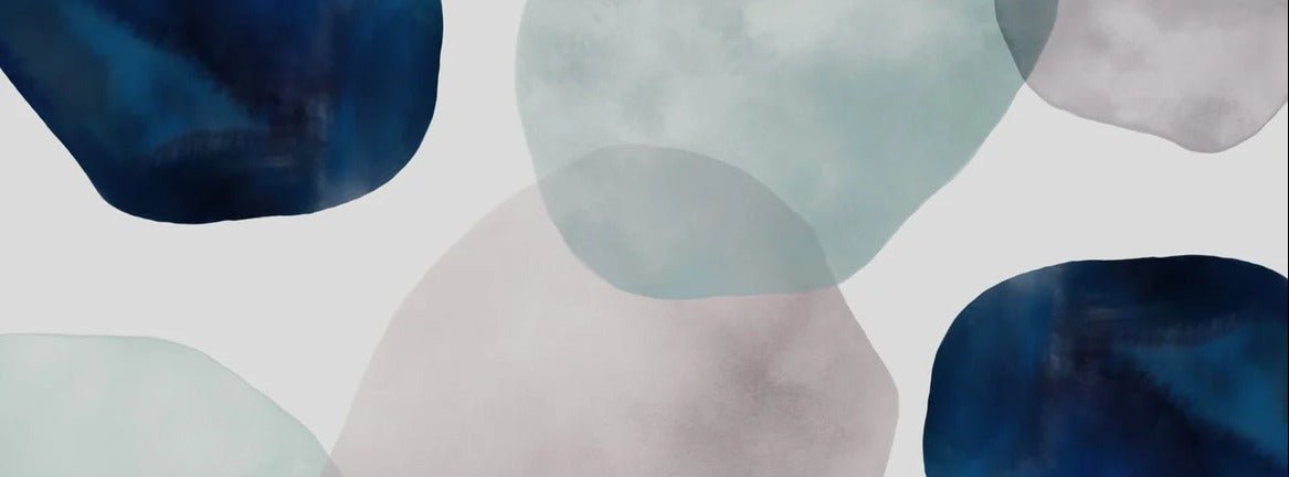 Carta da parati cerchio astratto acquerello