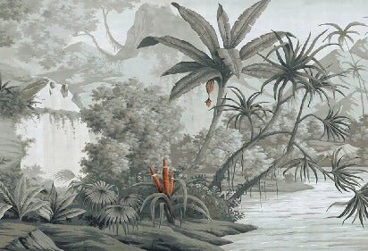 Carta da parati Jungle Contrast