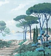 Carta da parati passeggiata nei torrenti