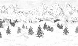 Carta da parati Aiguilles d'Arves