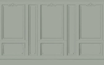 Carta da parati Haussmann Vert de gris