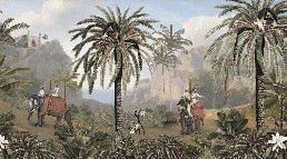 Carta da parati dell'alba del Bengala