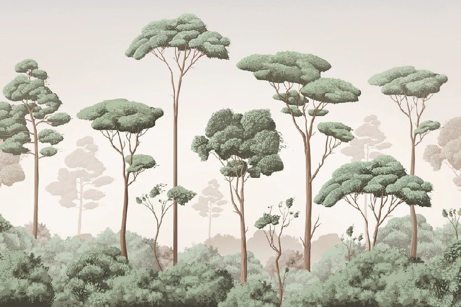 Carta da parati Brezza leggera nella pineta