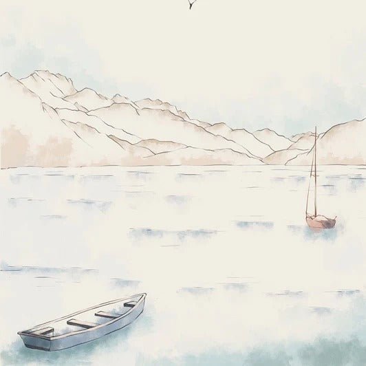 Annecy, picchi & arte carta da parati
