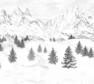 Carta da parati Aiguilles d'Arves