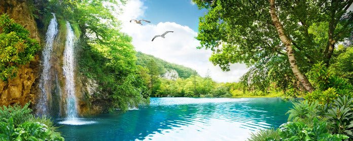 Carta da parati relax Cascade