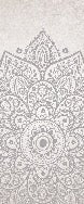 Carta da parati per toilette con mandala indiano bohemien