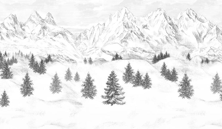 Carta da parati Aiguilles d'Arves