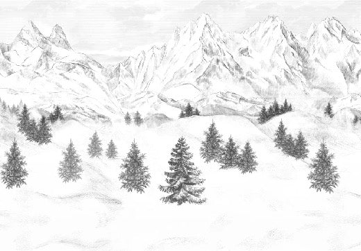 Carta da parati Aiguilles d'Arves