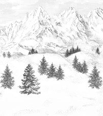 Carta da parati Aiguilles d'Arves