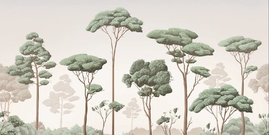 Carta da parati Brezza leggera nella pineta