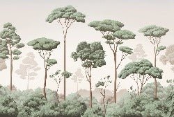 Carta da parati Brezza leggera nella pineta