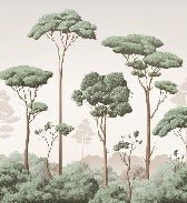 Carta da parati Brezza leggera nella pineta