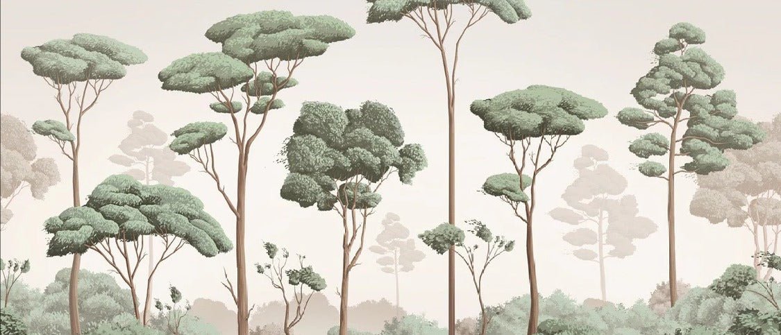 Carta da parati Brezza leggera nella pineta