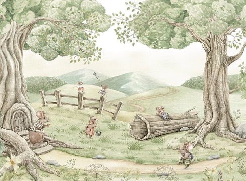 Sfondo della famiglia Baby Mouse