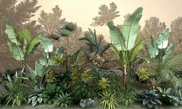 Carta da parati della giungla indonesiana