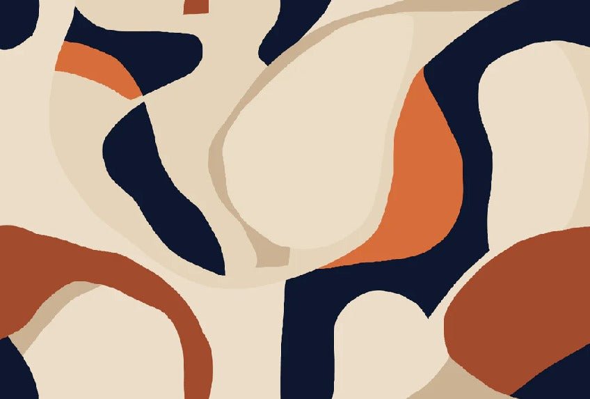 Carta da parati armonia contemporanea