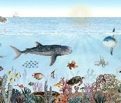 Carta da parati degli animali marini
