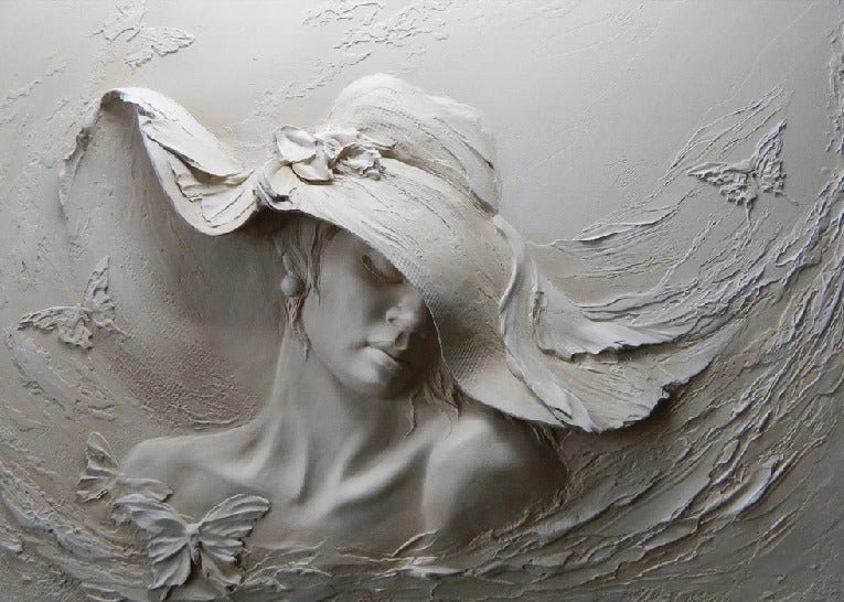 Donna Sculpt carta da parati