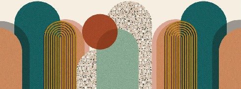 Carta da parati Art pop decorativa grafica di tendenza