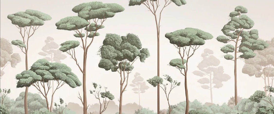 Carta da parati Brezza leggera nella pineta