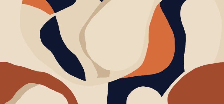 Carta da parati armonia contemporanea